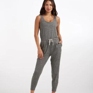 Vuori Lux Harem Jumpsuit - Grey - Size Small - Athlesiure wear- Activewear